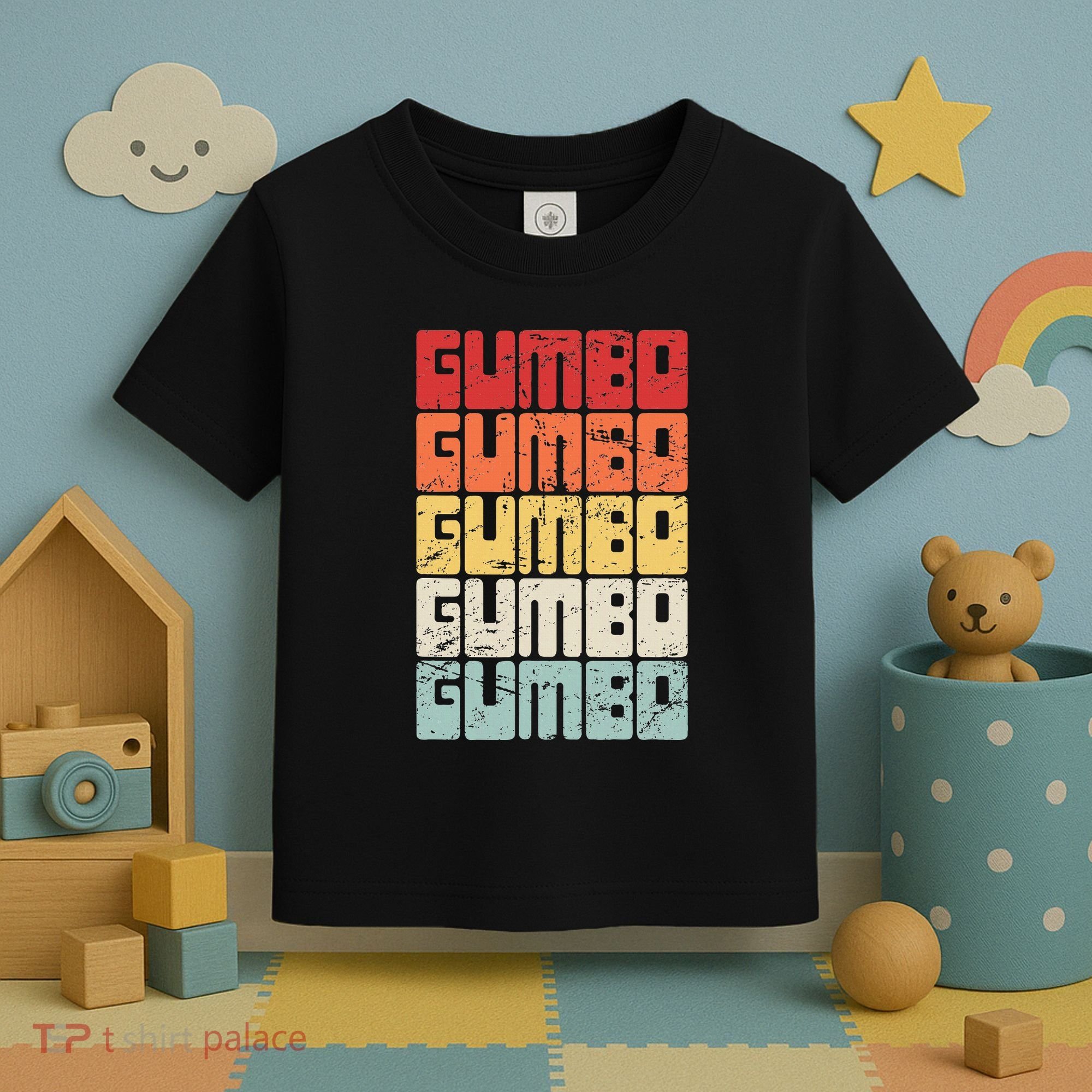 Gumbo Cajun Food Louisiana Gumbo Toddler T-Shirt