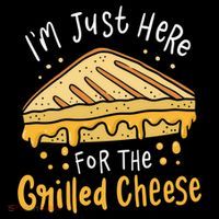 Grilled Cheese Funny Gift I'm Just Here For The Grilled Cheese Cool Gift Women's Hoodie thumb 2