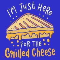 Grilled Cheese Funny Gift I'm Just Here For The Grilled Cheese Cool Gift Women's Tank Top thumb 5