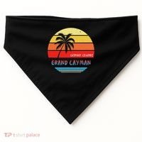 Grand Cayman Grand Cayman Cayman Islands USA-Made Doggie Bandana thumb 0