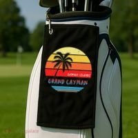 Grand Cayman Grand Cayman Cayman Islands Golf Towel thumb 2