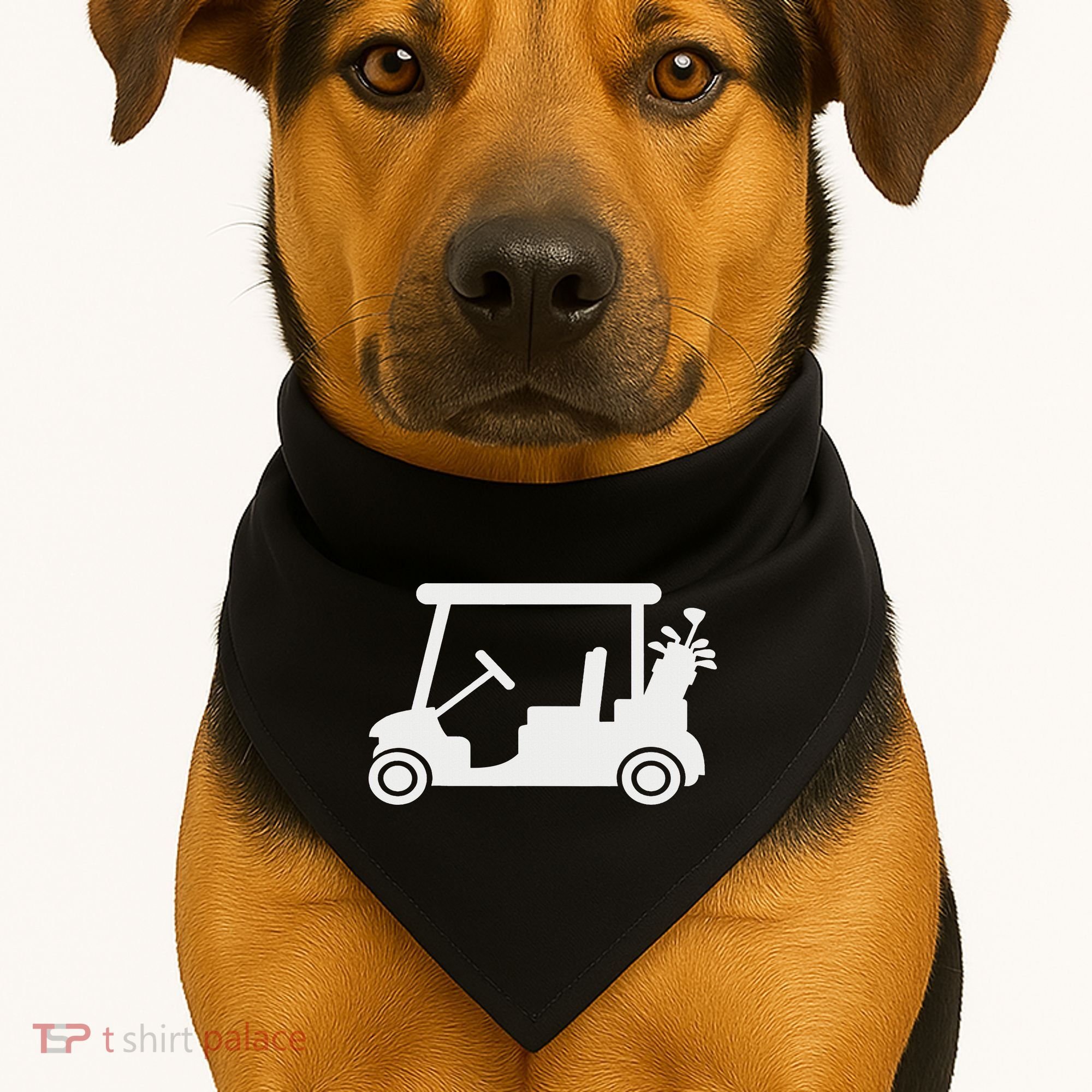Golf Cart USA-Made Doggie Bandana
