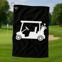Golf Cart Golf Towel thumb 1