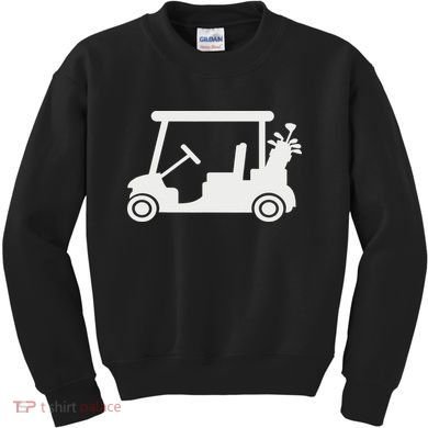 Golf Cart Kids Sweatshirt