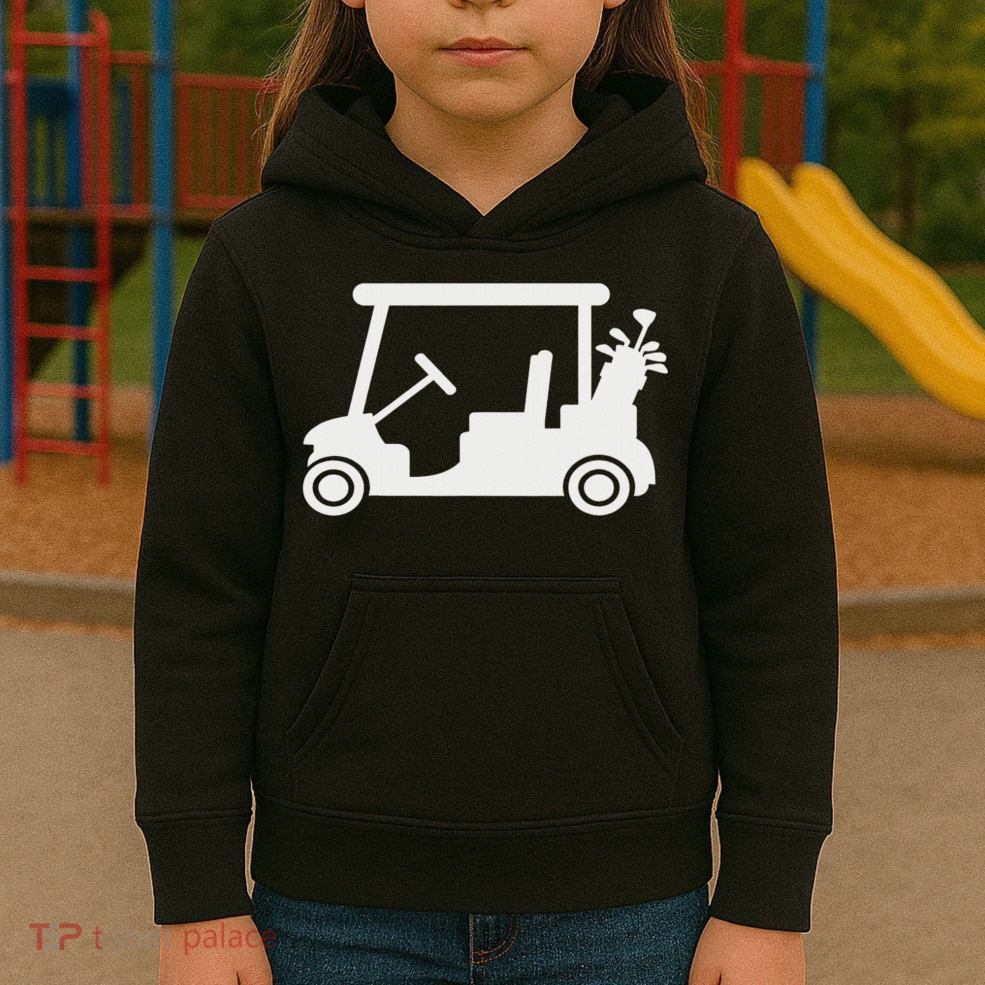 Golf Cart Kids Hoodie
