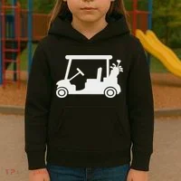 Golf Cart Kids Hoodie thumb 3