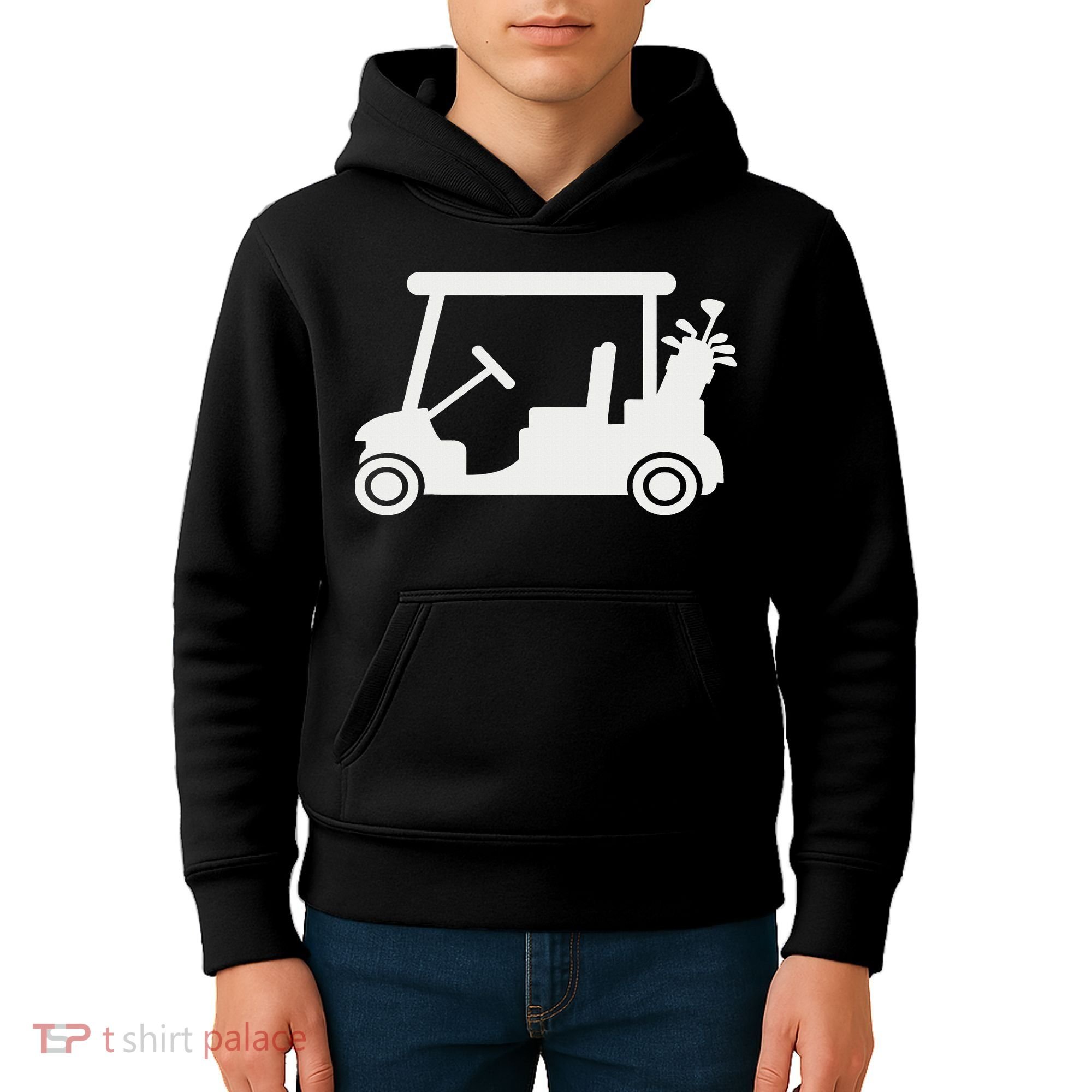 Golf Cart Kids Hoodie