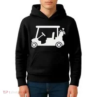 Golf Cart Kids Hoodie thumb 4