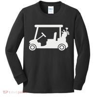 Golf Cart Kids Long Sleeve Shirt thumb 0