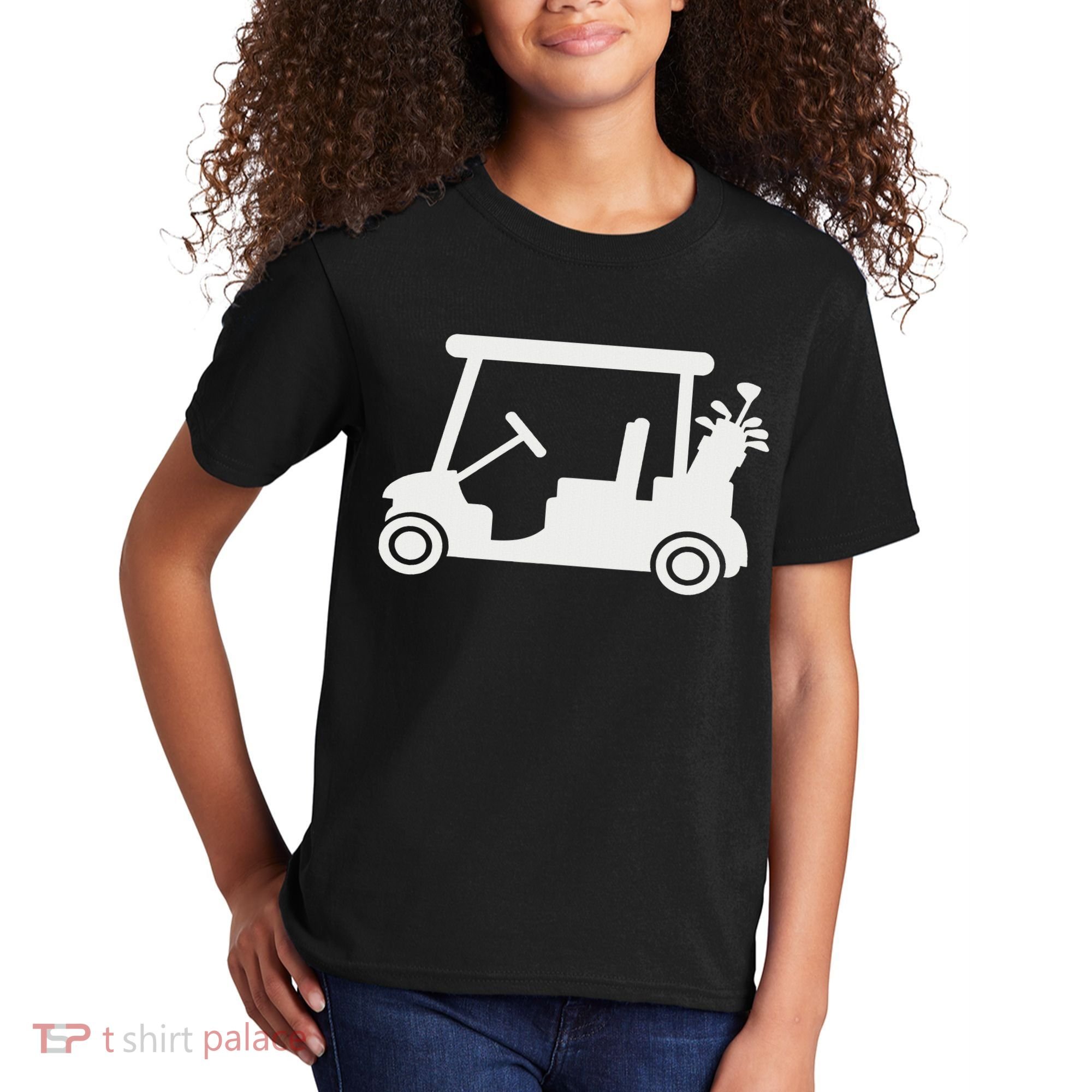 Golf Cart Kids T-Shirt