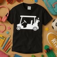 Golf Cart Kids T-Shirt thumb 3