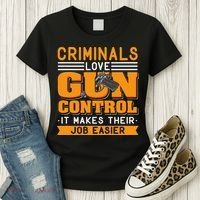 Gun Control Gun Rights Pro Gun Second Amendment Firearms Women's T-Shirt thumb 3