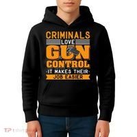 Gun Control Gun Rights Pro Gun Second Amendment Firearms Kids Hoodie thumb 4