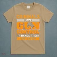 Gun Control Gun Rights Pro Gun Second Amendment Firearms T-Shirt thumb 5