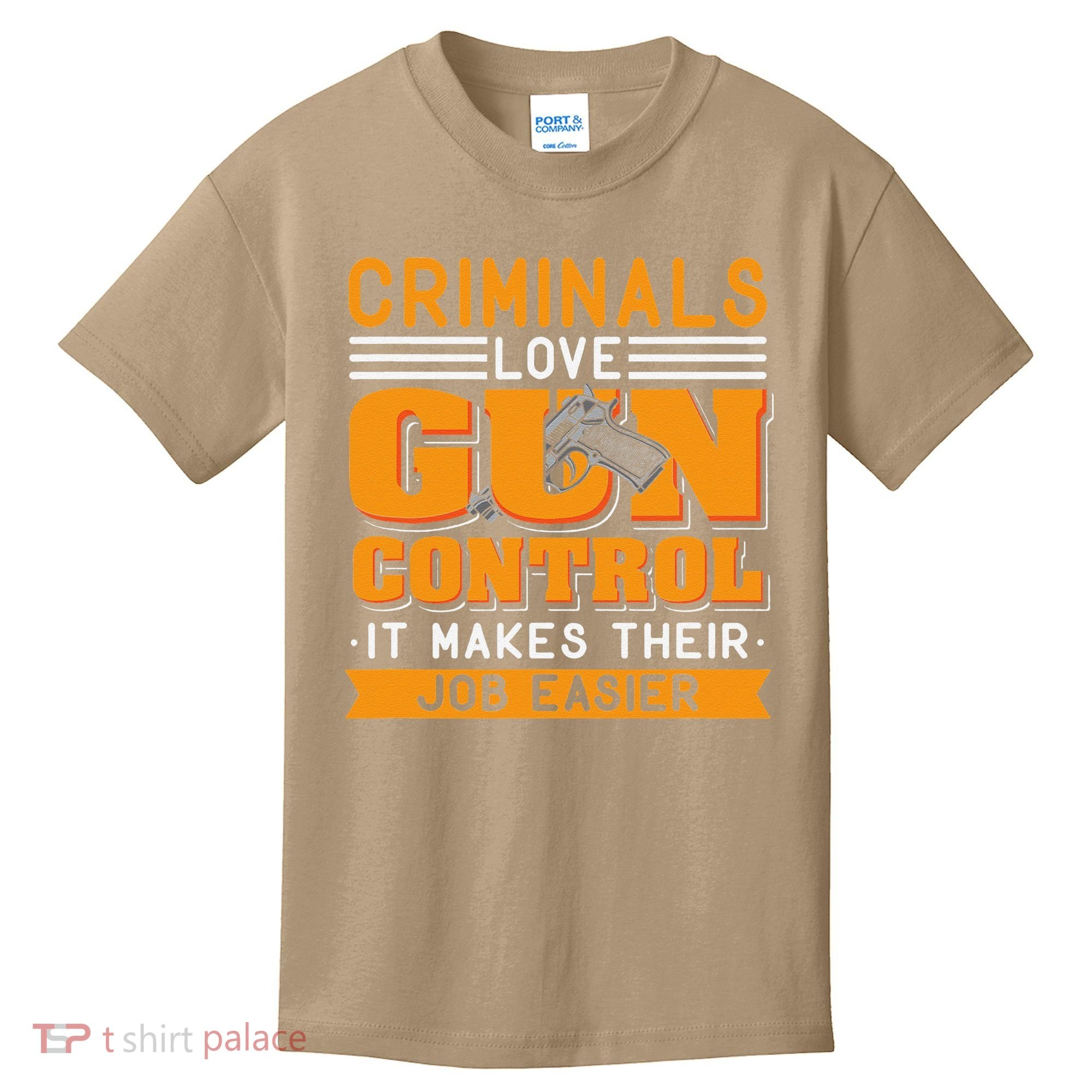 Gun Control Gun Rights Pro Gun Second Amendment Firearms Kids T-Shirt