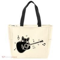Guitarist Cat Guitar Music Lover Tote Bag thumb 0