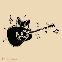 Guitarist Cat Guitar Music Lover Tote Bag thumb 4