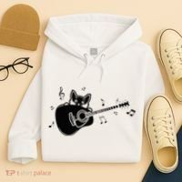 Guitarist Cat Guitar Music Lover Hoodie thumb 4