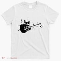 Guitarist Cat Guitar Music Lover T-Shirt thumb 0