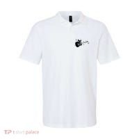 Guitarist Cat Guitar Music Lover Polo thumb 0