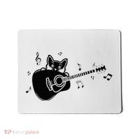 Guitarist Cat Guitar Music Lover Mousepad thumb 0