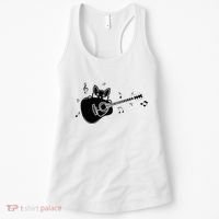 Guitarist Cat Guitar Music Lover Women's Tank Top thumb 0