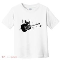 Guitarist Cat Guitar Music Lover Toddler T-Shirt thumb 0