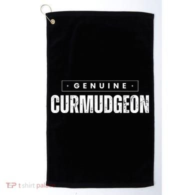 Genuine Curmudgeon Golf Towel