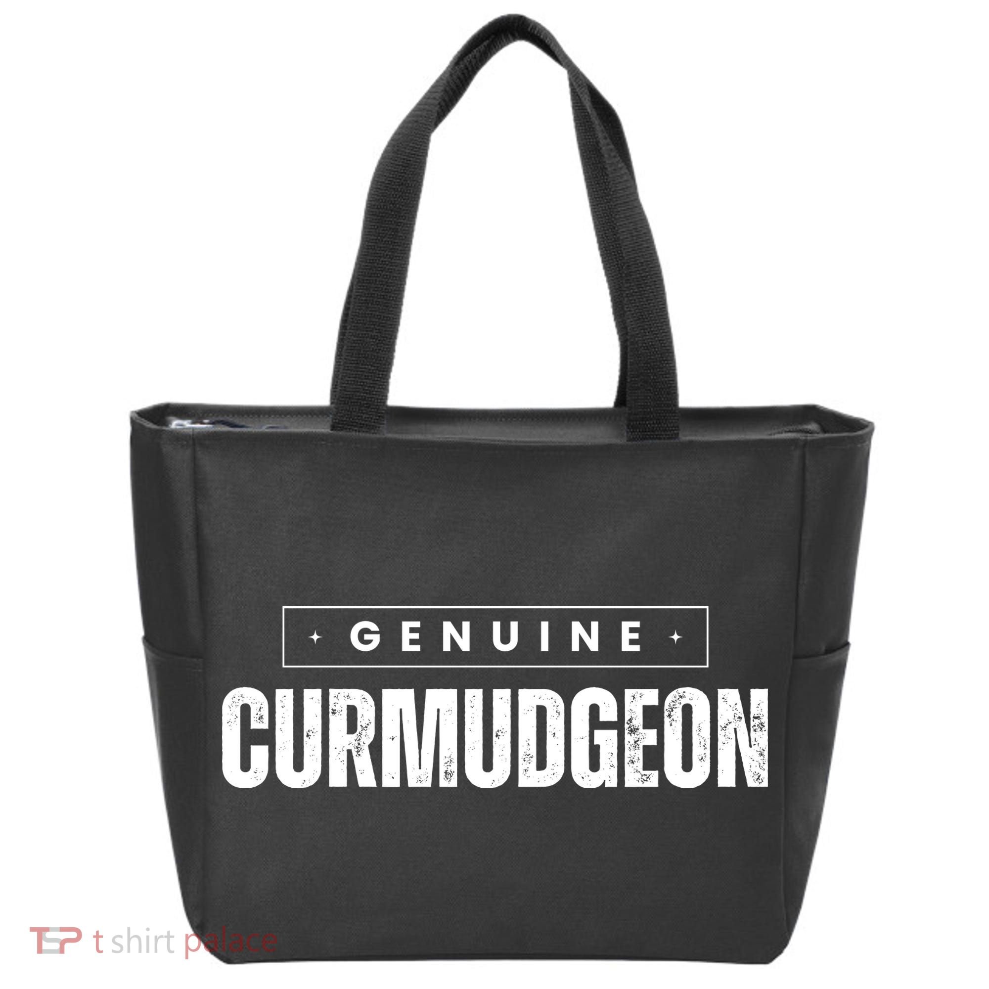 Genuine Curmudgeon Tote Bag
