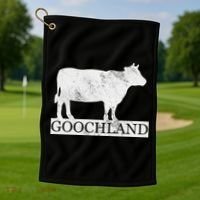 Goochland Cow Golf Towel thumb 1