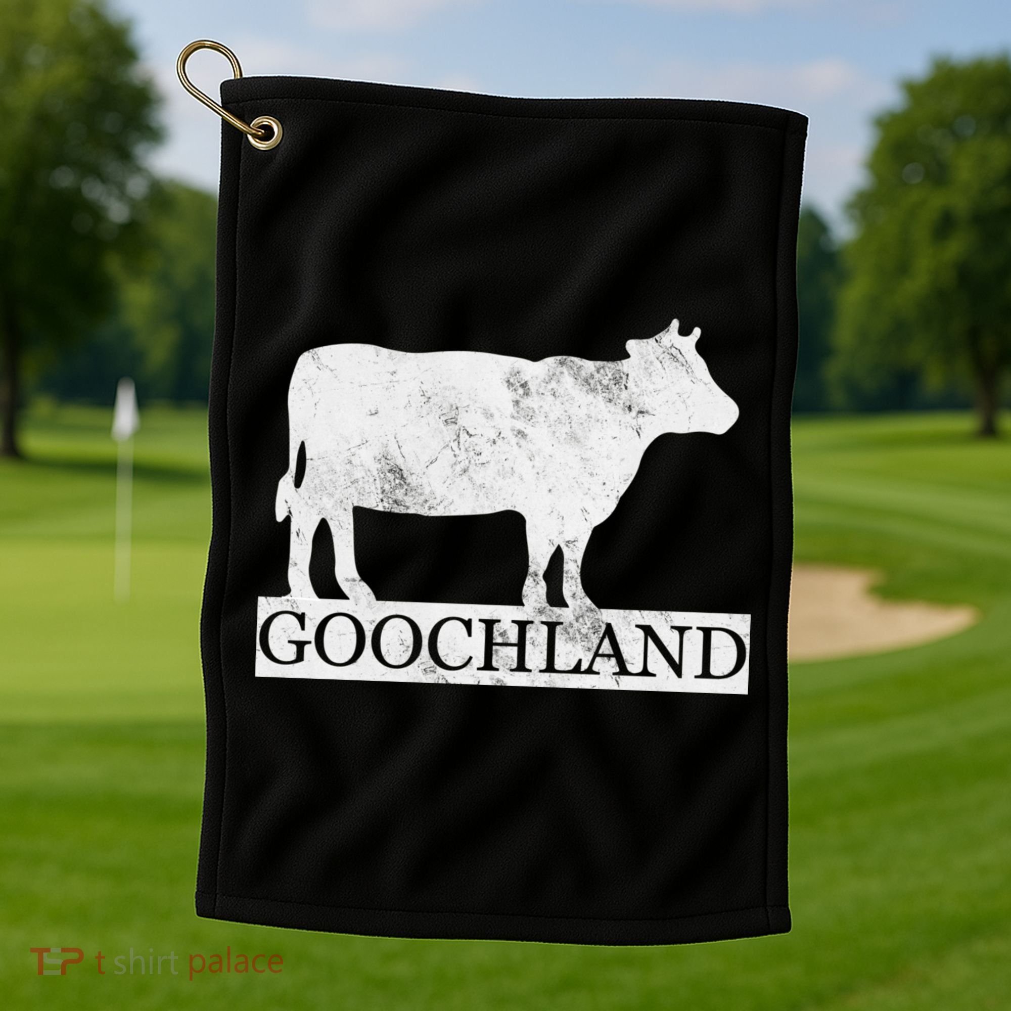 Goochland Cow Golf Towel