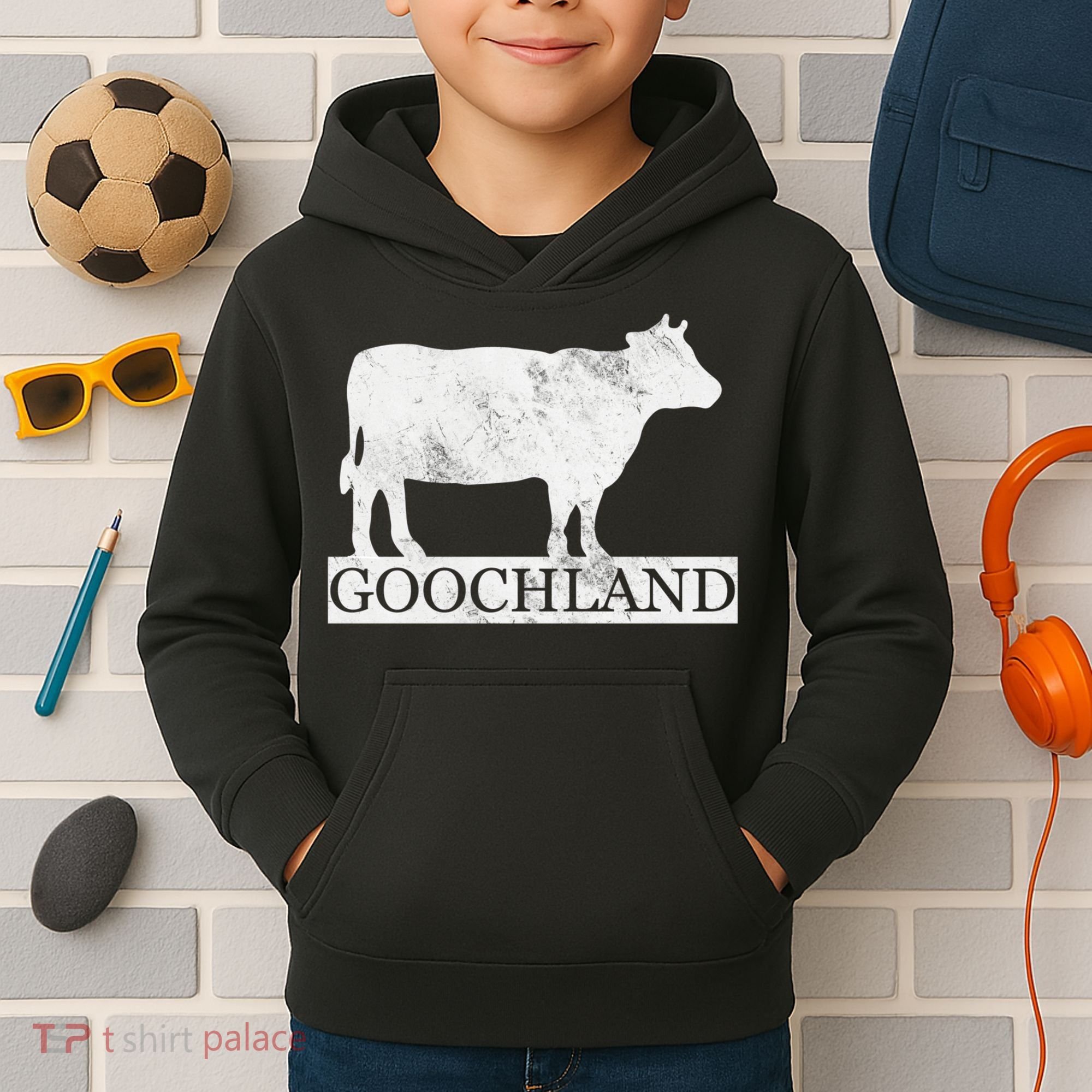 Goochland Cow Kids Hoodie