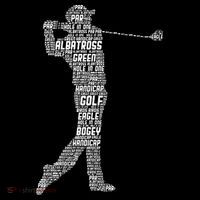 Golf Club Golfer Golfing Mousepad thumb 1
