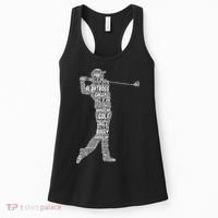 Golf Club Golfer Golfing Women's Tank Top thumb 0