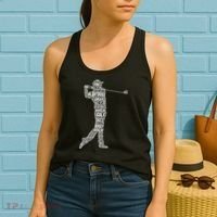 Golf Club Golfer Golfing Women's Tank Top thumb 2