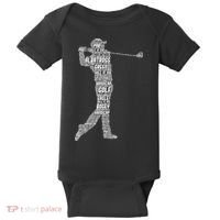 Golf Club Golfer Golfing Baby Bodysuit thumb 0