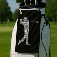 Golf Club Golfer Golfing Golf Towel thumb 2
