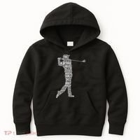 Golf Club Golfer Golfing Kids Hoodie thumb 0