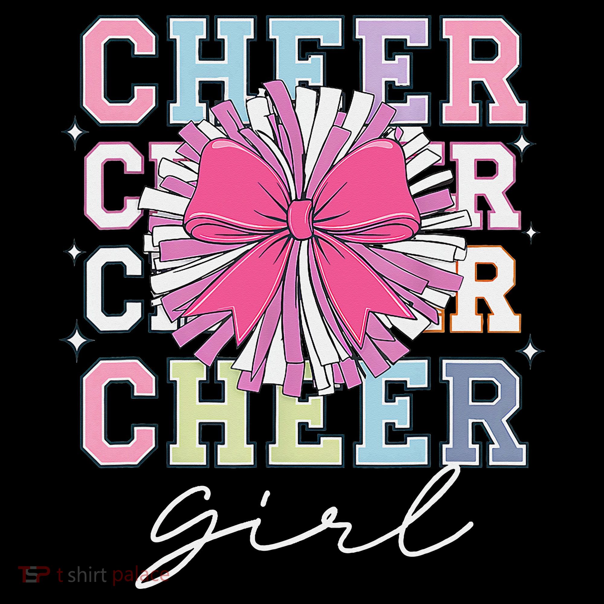 Groovy Cheer Girl Coquette Bow Cheerleading Coffee Mug