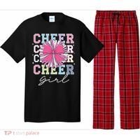 Groovy Cheer Girl Coquette Bow Cheerleading Pajama Set thumb 0
