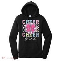 Groovy Cheer Girl Coquette Bow Cheerleading Women's Hoodie thumb 0