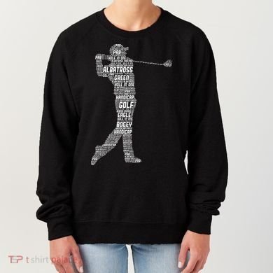 Golf Club Golfer Golfing Women's Sweatshirt