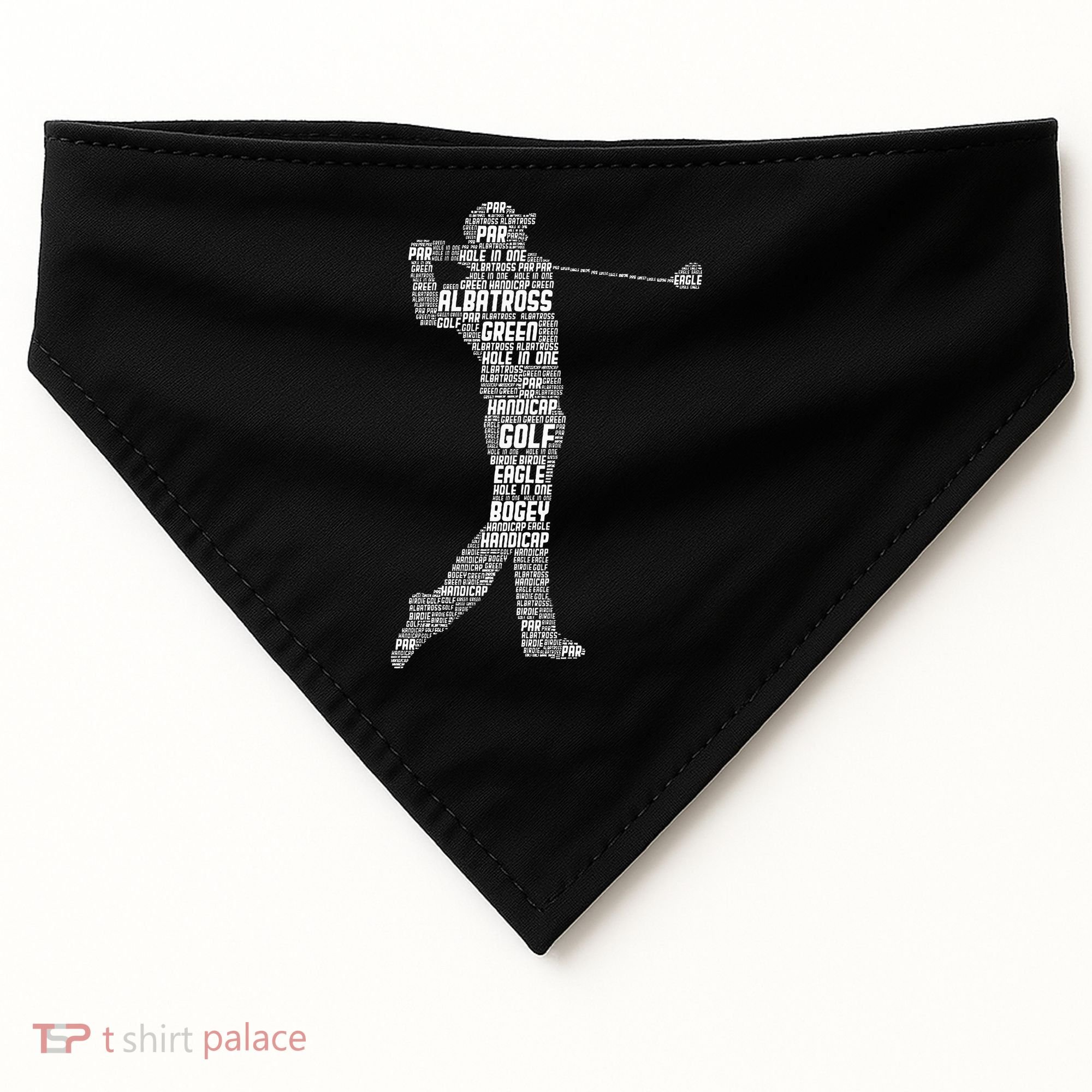 Golf Club Golfer Golfing USA-Made Doggie Bandana