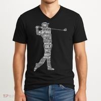 Golf Club Golfer Golfing V-Neck T-Shirt thumb 2