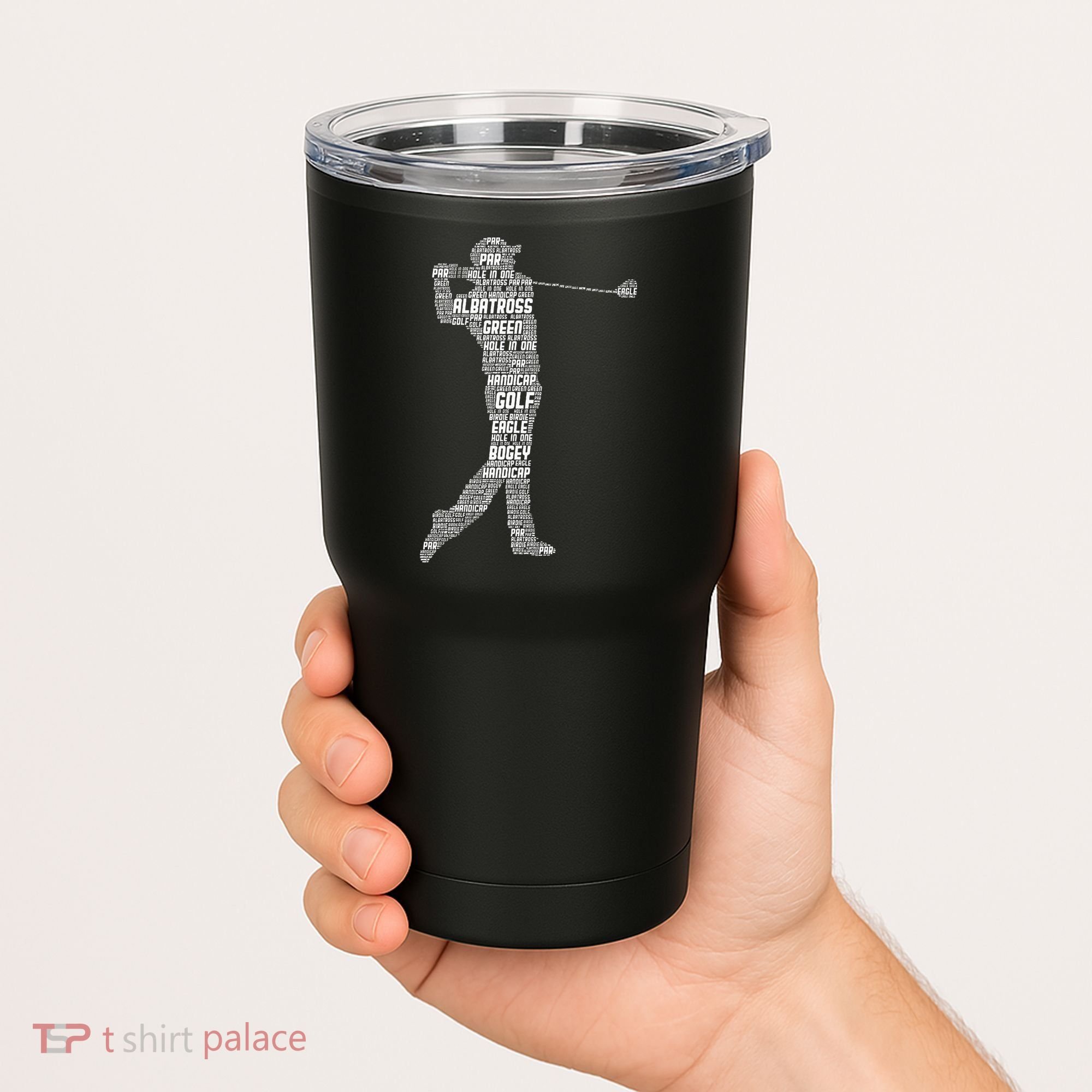 Golf Club Golfer Golfing Tumbler