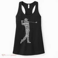 Golf Club Golfer Golfing Women's Tank Top thumb 0
