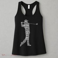 Golf Club Golfer Golfing Women's Tank Top thumb 3