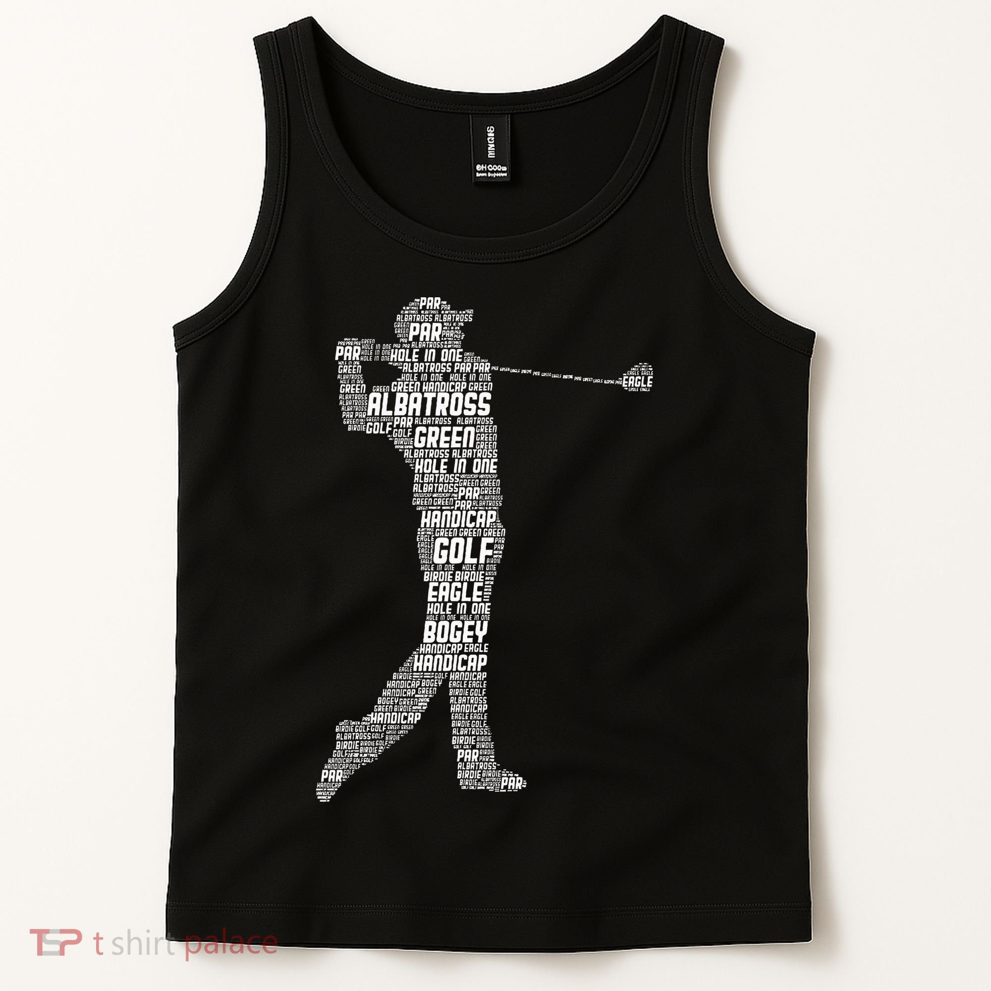Golf Club Golfer Golfing Tank Top