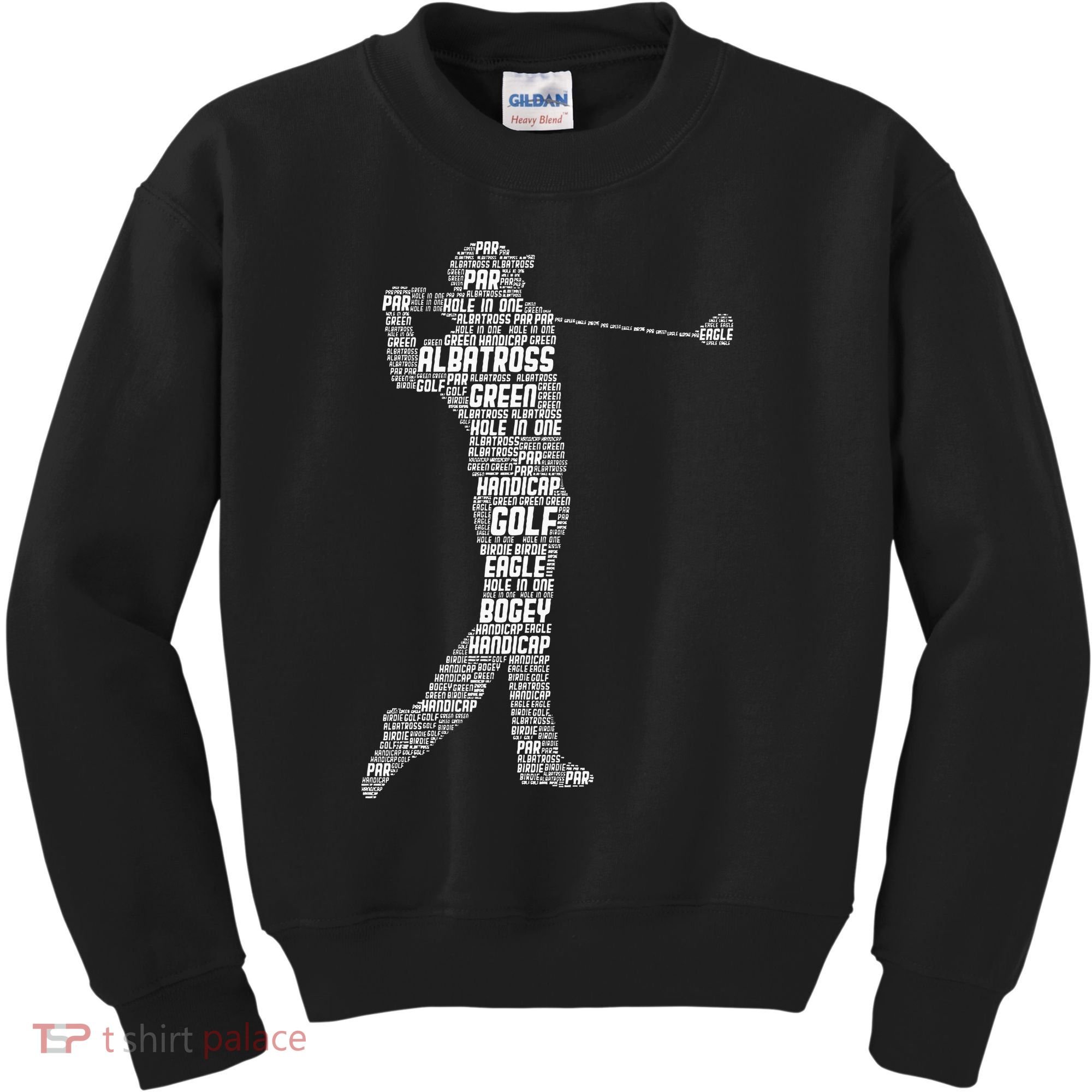 Golf Club Golfer Golfing Kids Sweatshirt