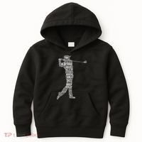 Golf Club Golfer Golfing Kids Hoodie thumb 0
